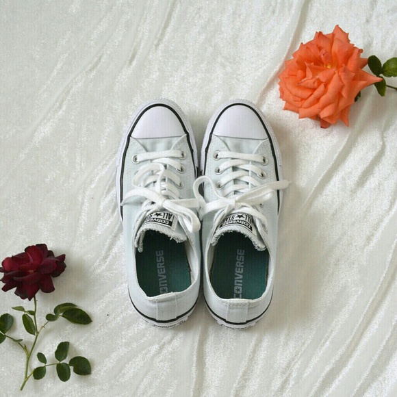 Converse Shoes - Light Blue Converse